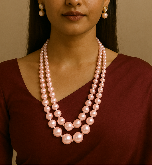 LAYERED PEARL MALA