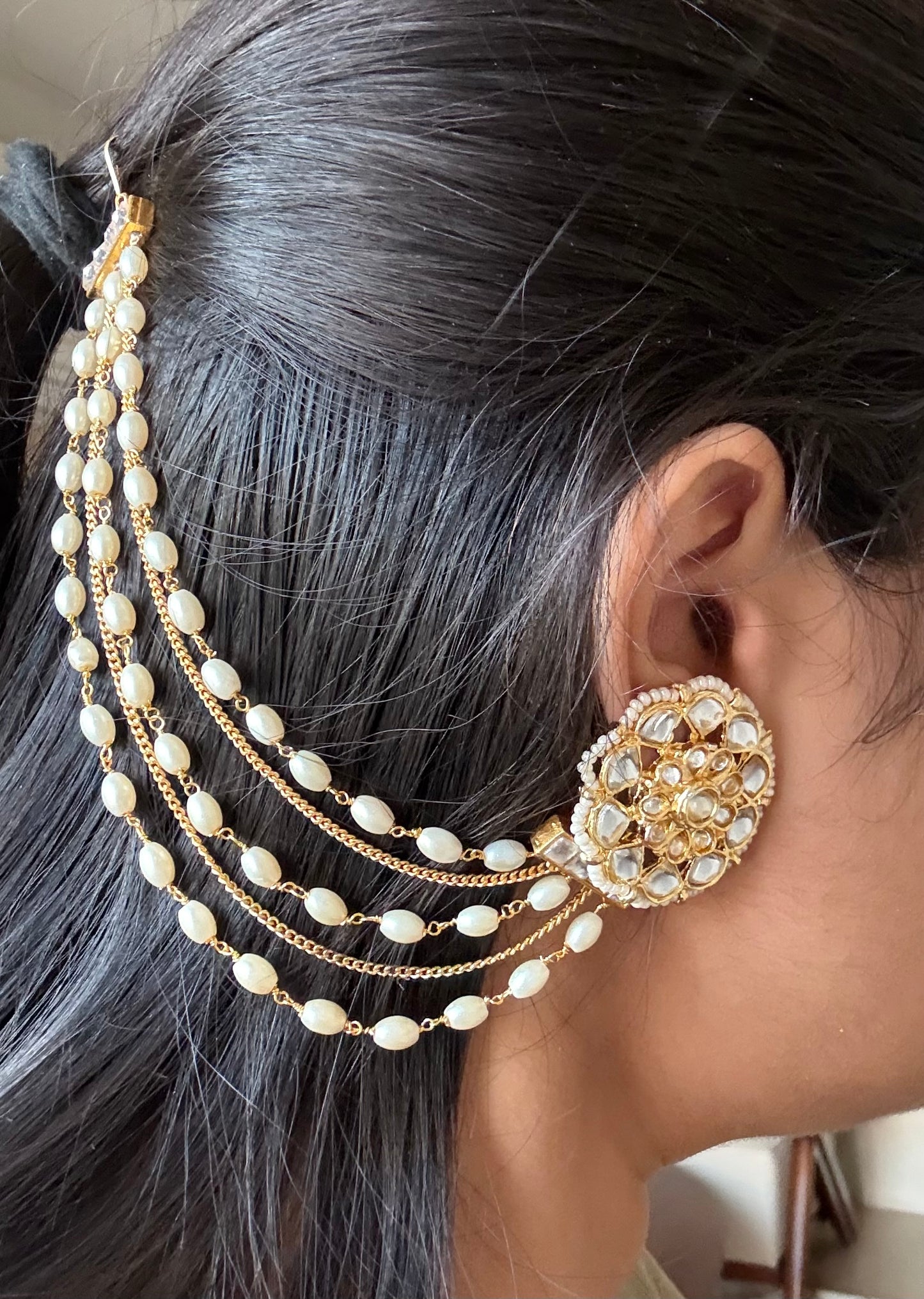 Meher Kanauti / Earchain With Amara Studs
