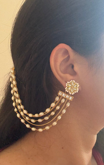 PHOOL KUNDAN EARCHAIN / Kanauti